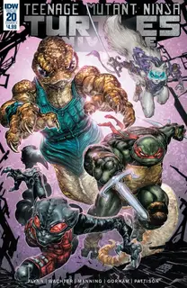 Cover of Teenage Mutant Ninja Turtles Universe #20