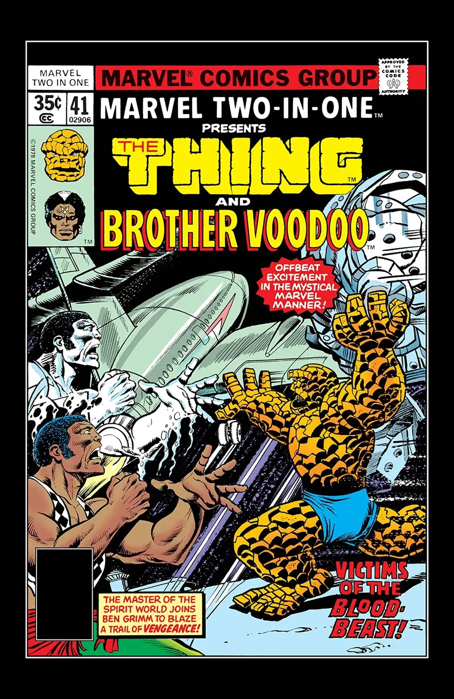 Cover of Marvel Two-in-One #41