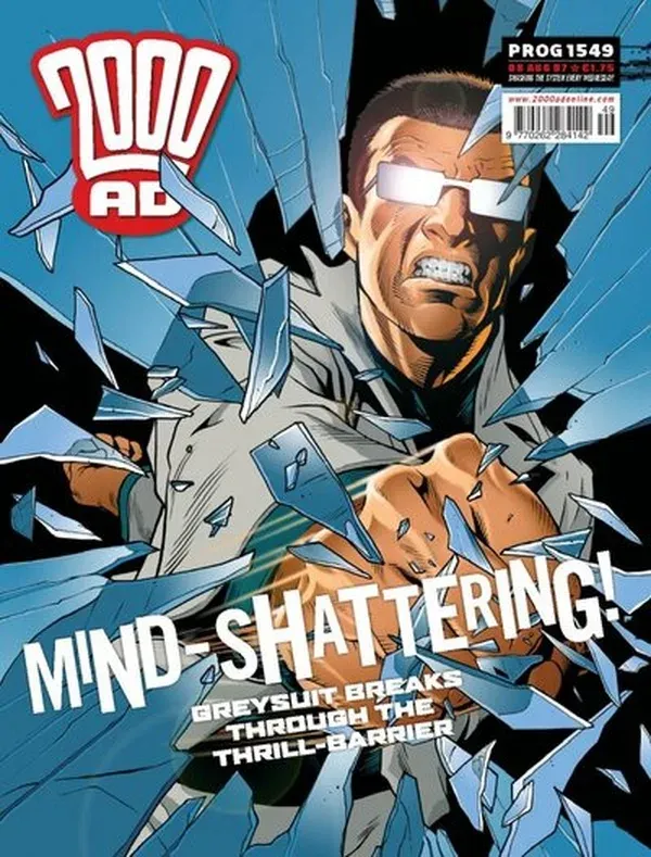 Cover of 2000 AD #1549