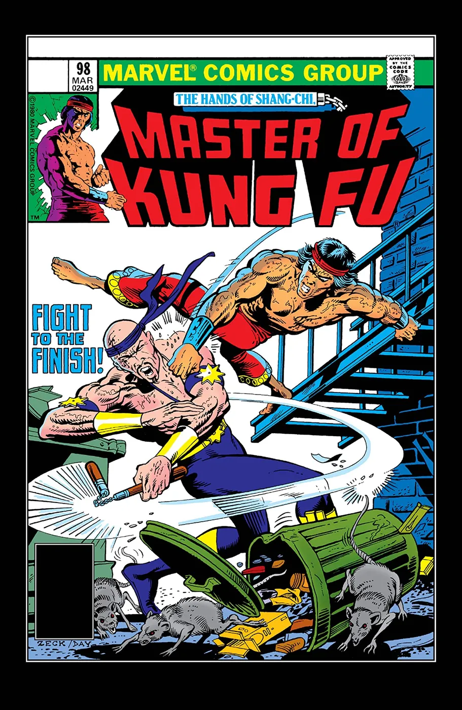 Cover of Master of Kung Fu #98