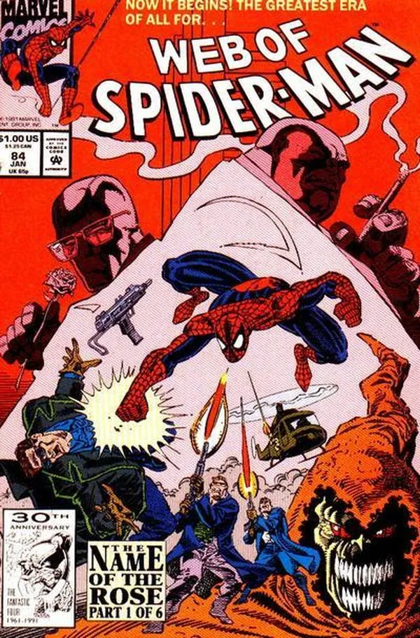 Cover of Web of Spider-Man #84