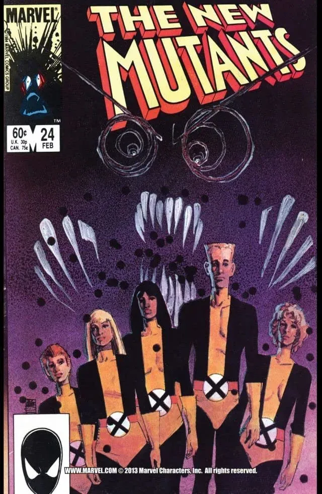 Cover of The New Mutants #24