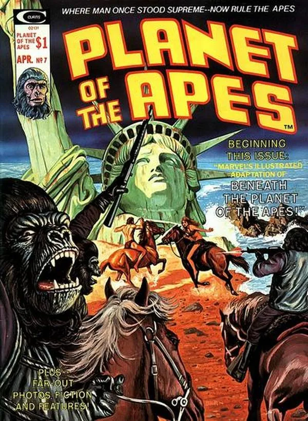 Cover of Planet of the Apes #7