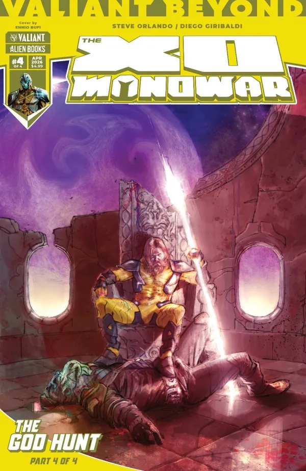 Cover of Valiant Beyond: The X-O Manowar: The God Hunt #4