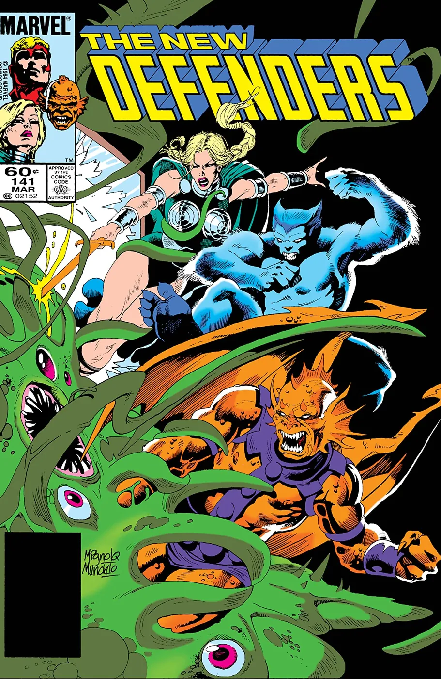 Cover of The Defenders #141