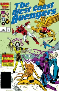 Cover of West Coast Avengers #10