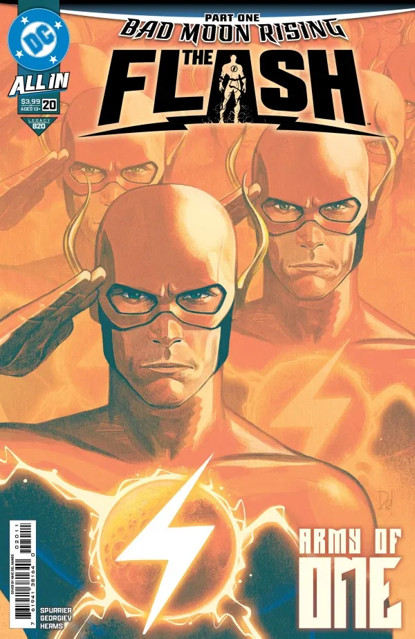 Cover of The Flash #20 (820)