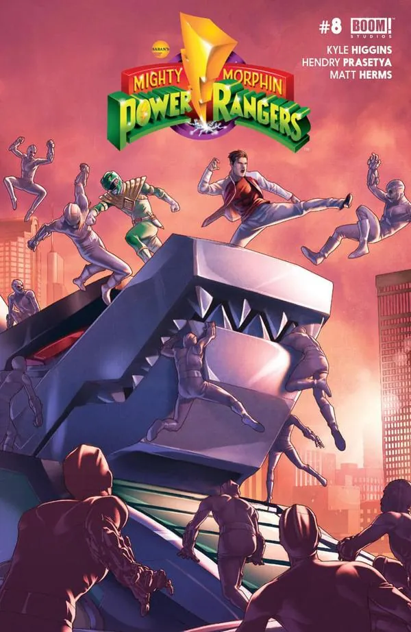Cover of Mighty Morphin Power Rangers #8