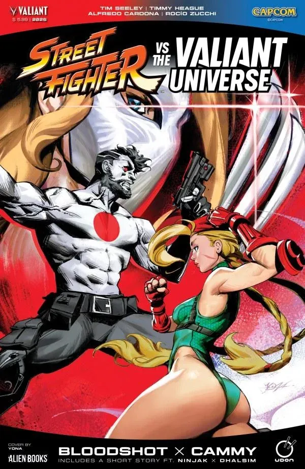 Cover of Street Fighter vs. The Valiant Universe Special #1