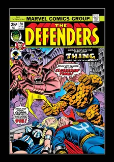 Cover of The Defenders #20