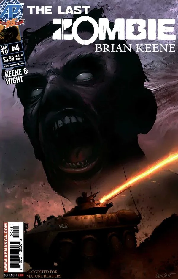 Cover of The Last Zombie: Dead New World #4