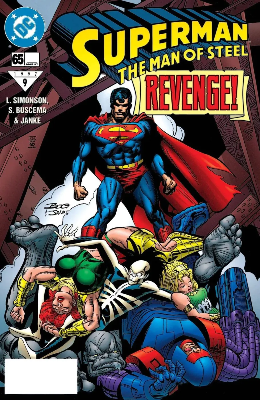 Cover of Superman: The Man of Steel #65