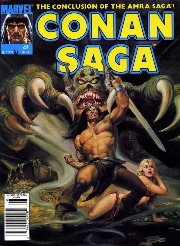 Cover of Conan Saga #41