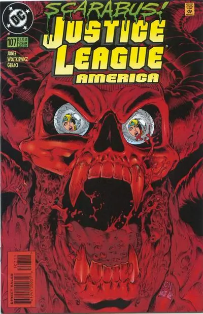Cover of Justice League America #107