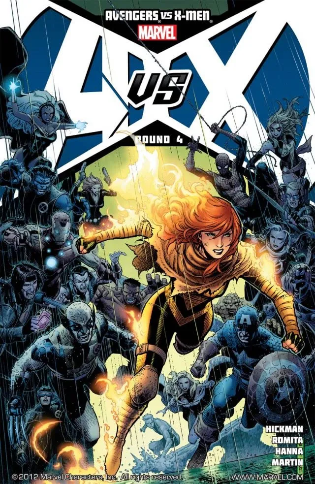 Cover of Avengers vs. X-Men #4