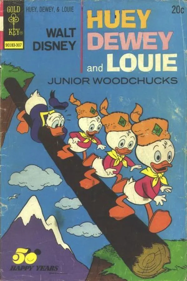 Cover of Walt Disney Huey, Dewey and Louie Junior Woodchucks #21