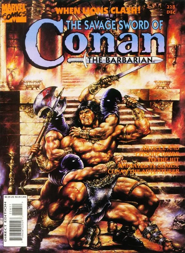 Cover of The Savage Sword of Conan #228