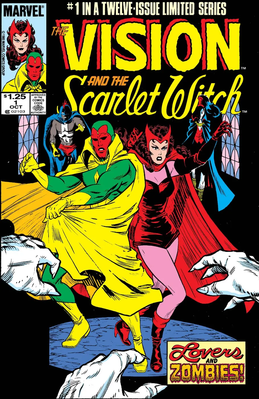 Cover of The Vision and the Scarlet Witch #1