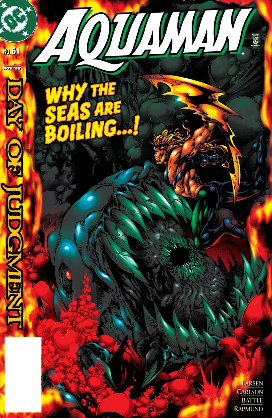 Cover of Aquaman #61