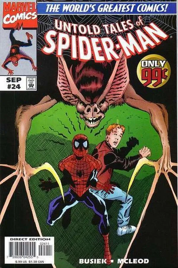 Cover of Untold Tales of Spider-Man #24