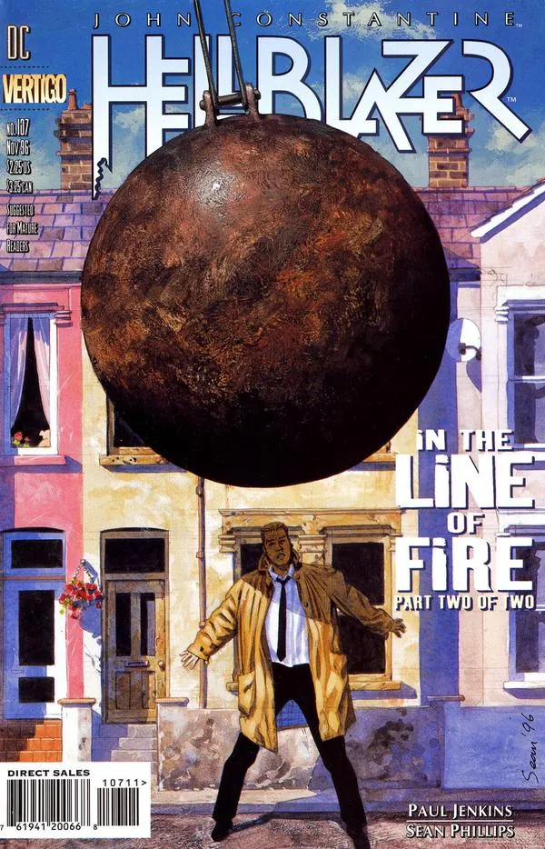 Cover of Hellblazer #107
