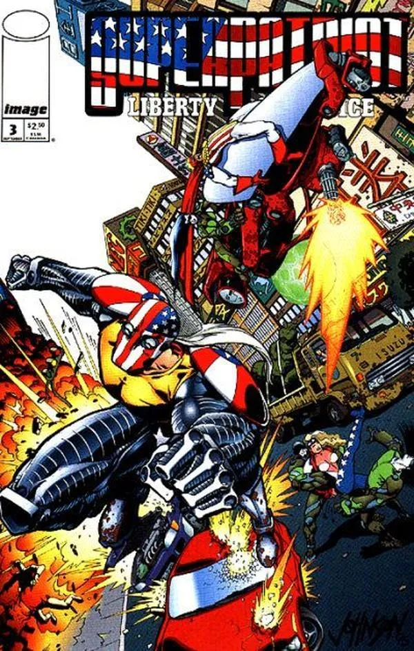Cover of Superpatriot: Liberty & Justice #3