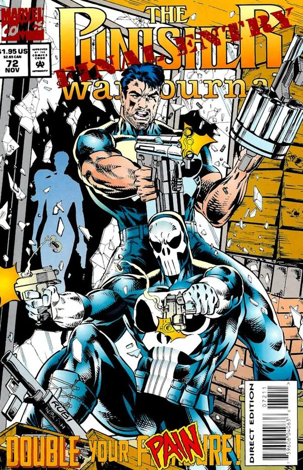 Cover of The Punisher War Journal #72