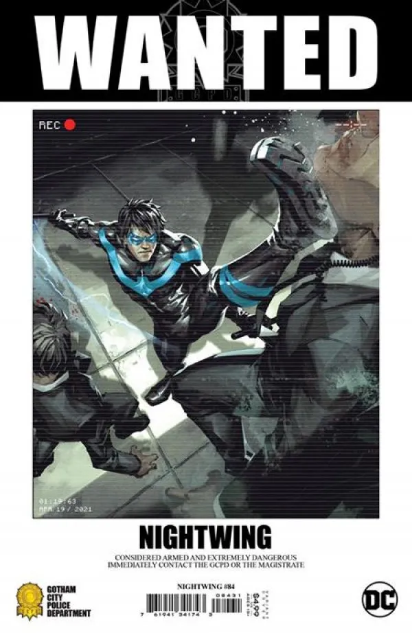 Cover of Nightwing #84