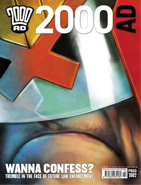 Cover of 2000 AD #1802