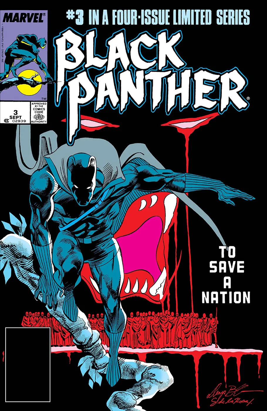 Cover of Black Panther #3