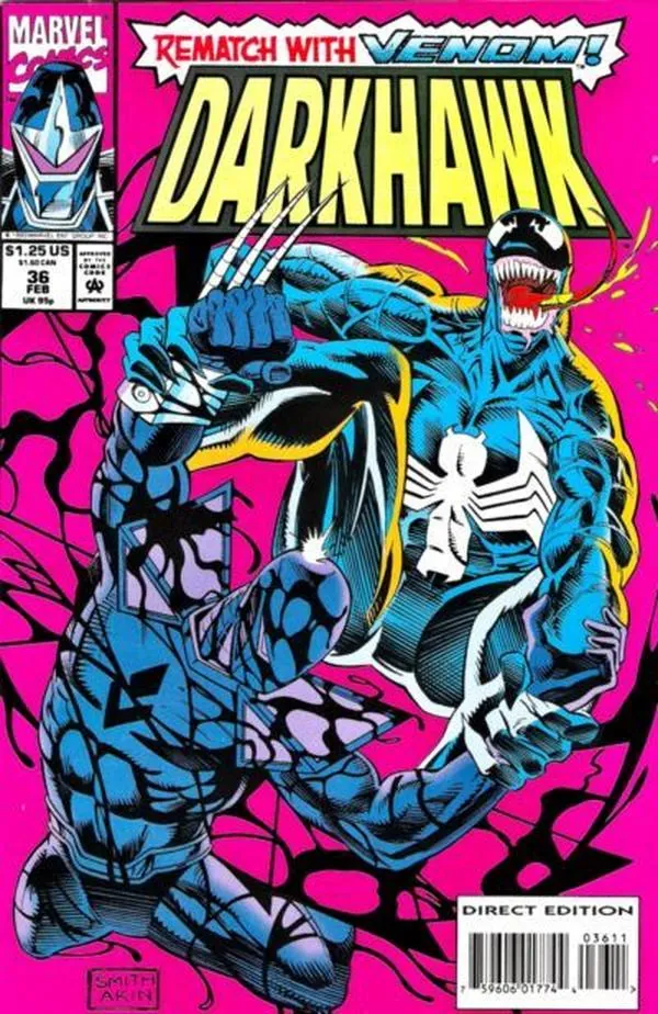Cover of Darkhawk #36