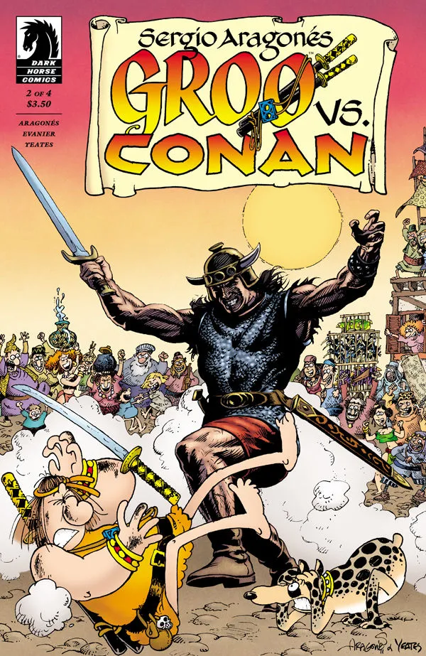Cover of Groo vs. Conan #2