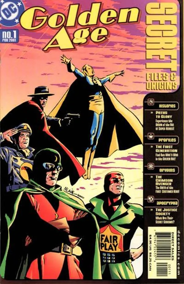Cover of Golden Age Secret Files #1