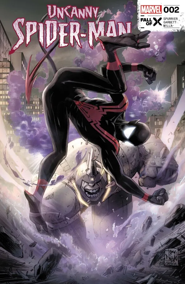 Cover of Uncanny Spider-Man #2