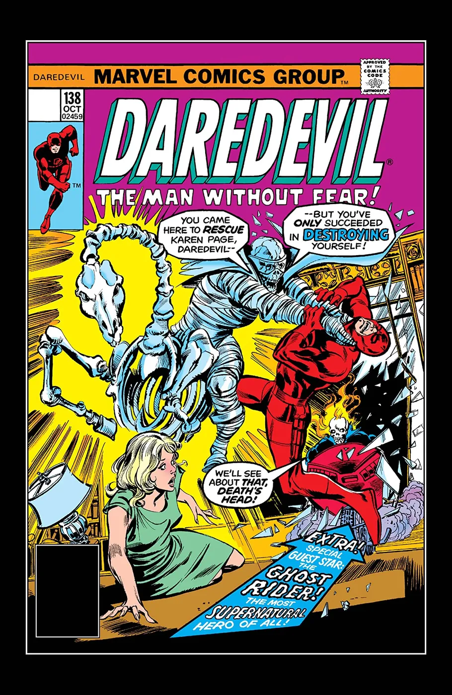 Cover of Daredevil #138
