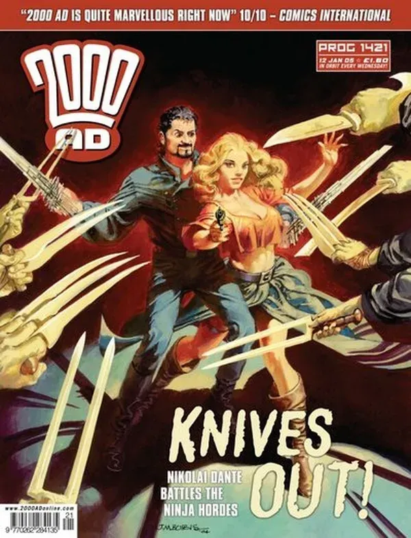 Cover of 2000 AD #1421