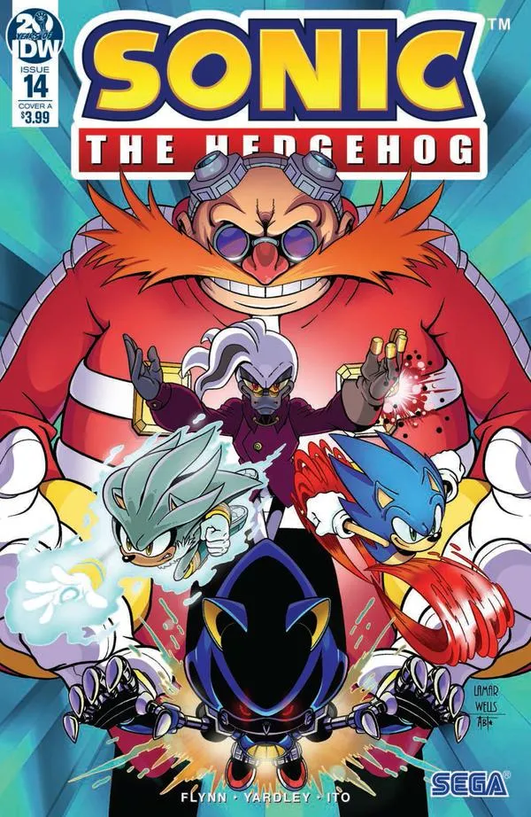 Cover of Sonic the Hedgehog #14