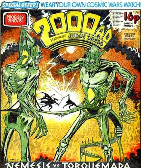 Cover of 2000 AD #239