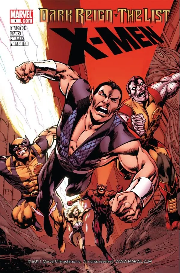 Cover of Dark Reign: The List - X-Men #1