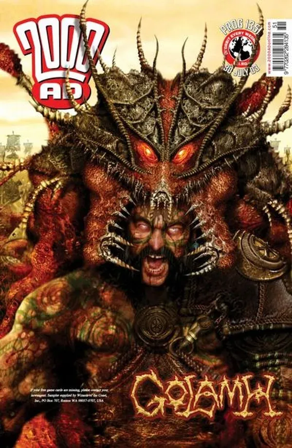 Cover of 2000 AD #1351
