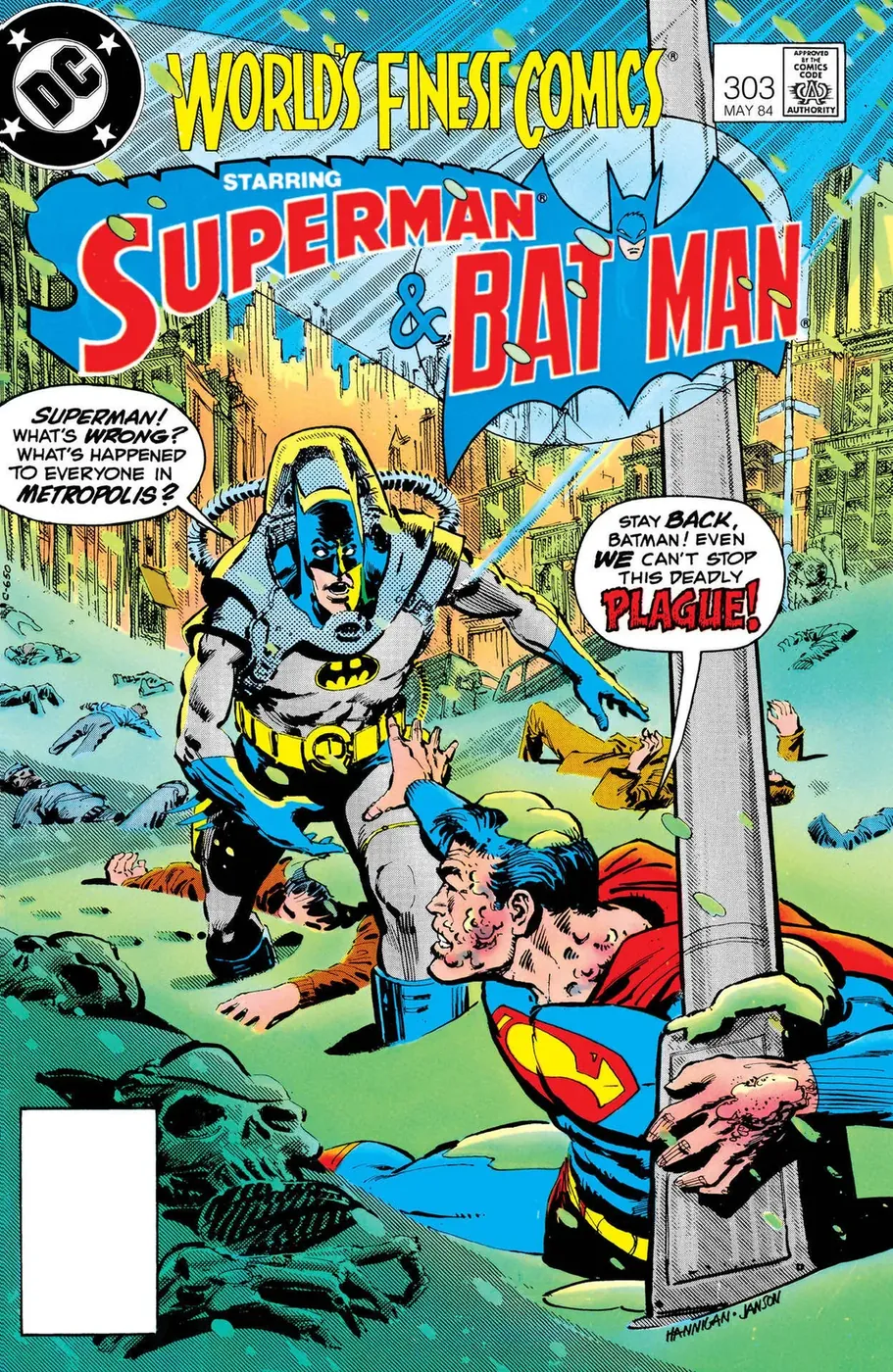 Cover of World's Finest Comics #303