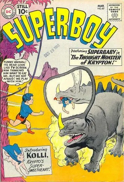 Cover of Superboy #87