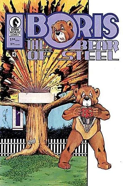 Cover of Boris the Bear #4