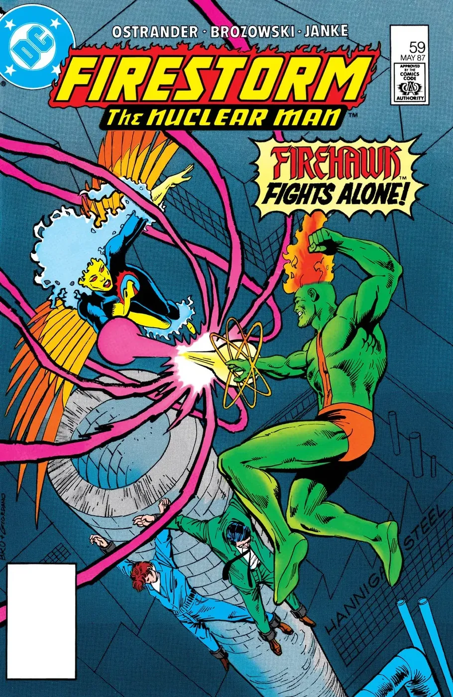 Cover of The Fury of Firestorm #59