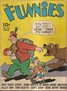 Cover of The Funnies #33