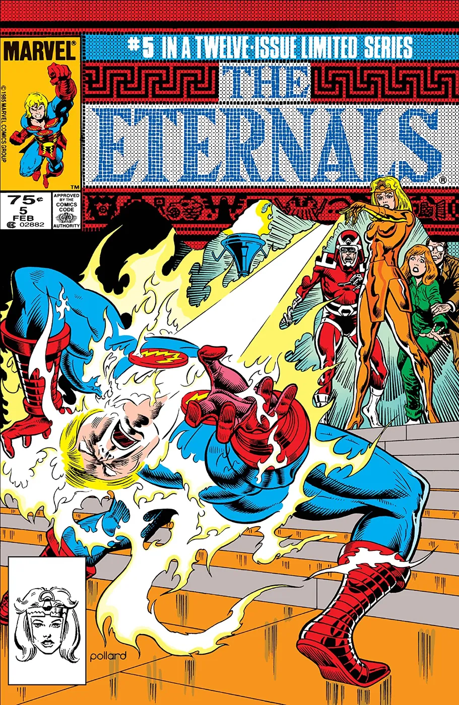 Cover of Eternals #5