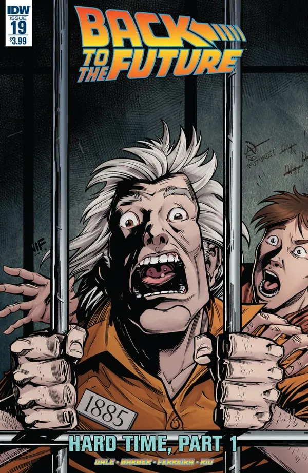 Cover of Back to the Future #19