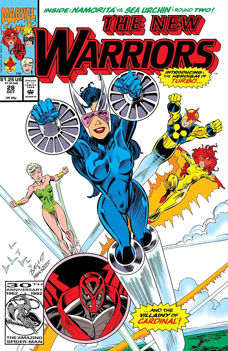 Cover of The New Warriors #28