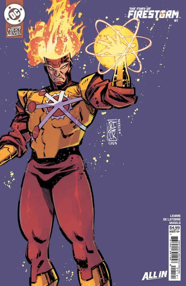 Cover of The Fury of Firestorm #1