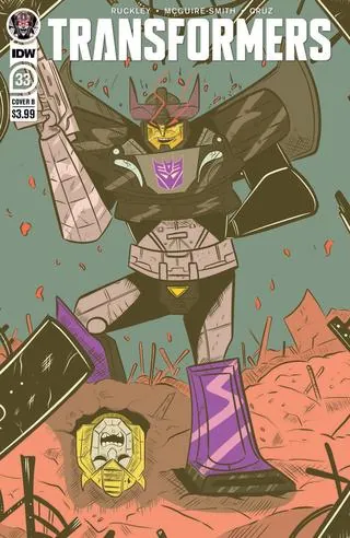 Cover of Transformers #33
